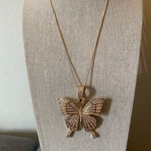 Beautiful Butterfly Necklace